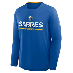 NHL Buffalo Sabres Fanatics Authentic Pro Rink Tech Long Sleeve T-Shirt