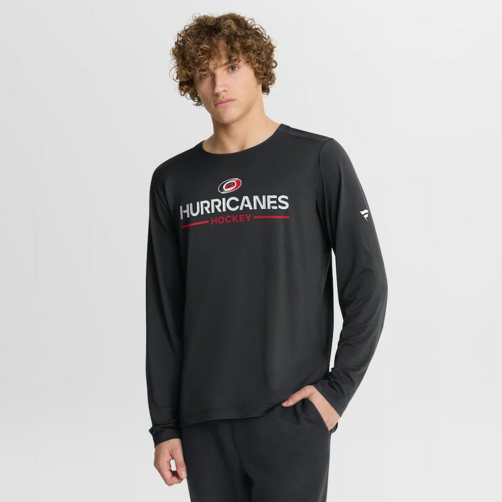 NHL Carolina Hurricanes Fanatics Authentic Pro Rink Tech Long Sleeve T-Shirt