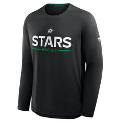 NHL Dallas Stars Fanatics Authentic Pro Rink Tech Long Sleeve T-Shirt