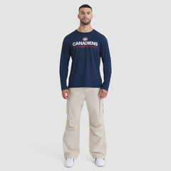 NHL Montreal Canadiens Fanatics Authentic Pro Rink Tech Long Sleeve T-Shirt