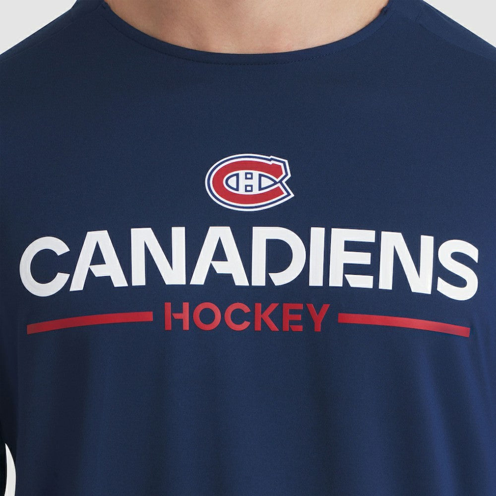 NHL Montreal Canadiens Fanatics Authentic Pro Rink Tech Long Sleeve T-Shirt