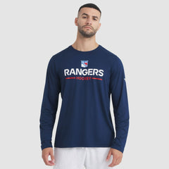 NHL New York Rangers Fanatics Authentic Pro Rink Tech Long Sleeve T-Shirt