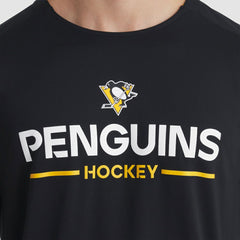 NHL Pittsburgh Penguins Fanatics Authentic Pro Rink Tech Long Sleeve T-Shirt