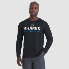 NHL San Jose Sharks Fanatics Authentic Pro Rink Tech Long Sleeve T-Shirt