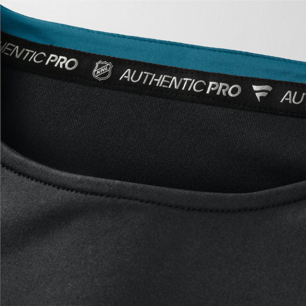 NHL San Jose Sharks Fanatics Authentic Pro Rink Tech Long Sleeve T-Shirt