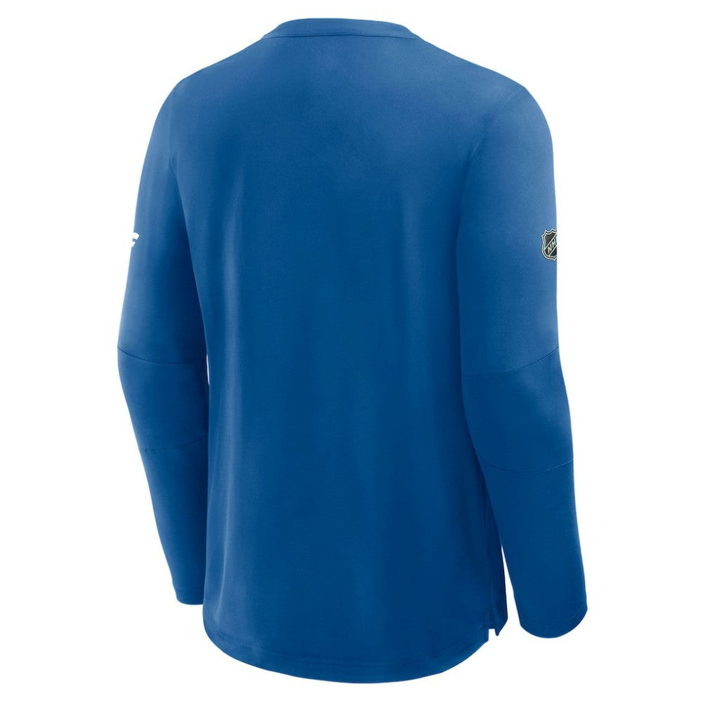 NHL St. Louis Blues Fanatics Authentic Pro Rink Tech Long Sleeve T-Shirt