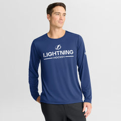 NHL Tampa Bay Lightning Fanatics Authentic Pro Rink Tech Long Sleeve T-Shirt