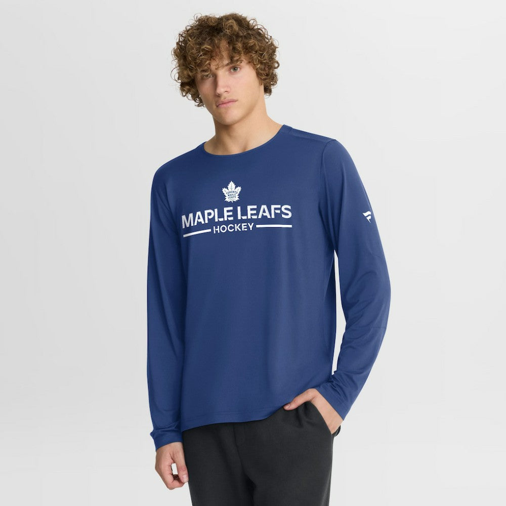 NHL Toronto Maple Leafs Fanatics Authentic Pro Rink Tech Long Sleeve T-Shirt
