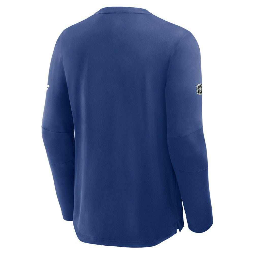 NHL Vancouver Canucks Fanatics Authentic Pro Rink Tech Long Sleeve T-Shirt