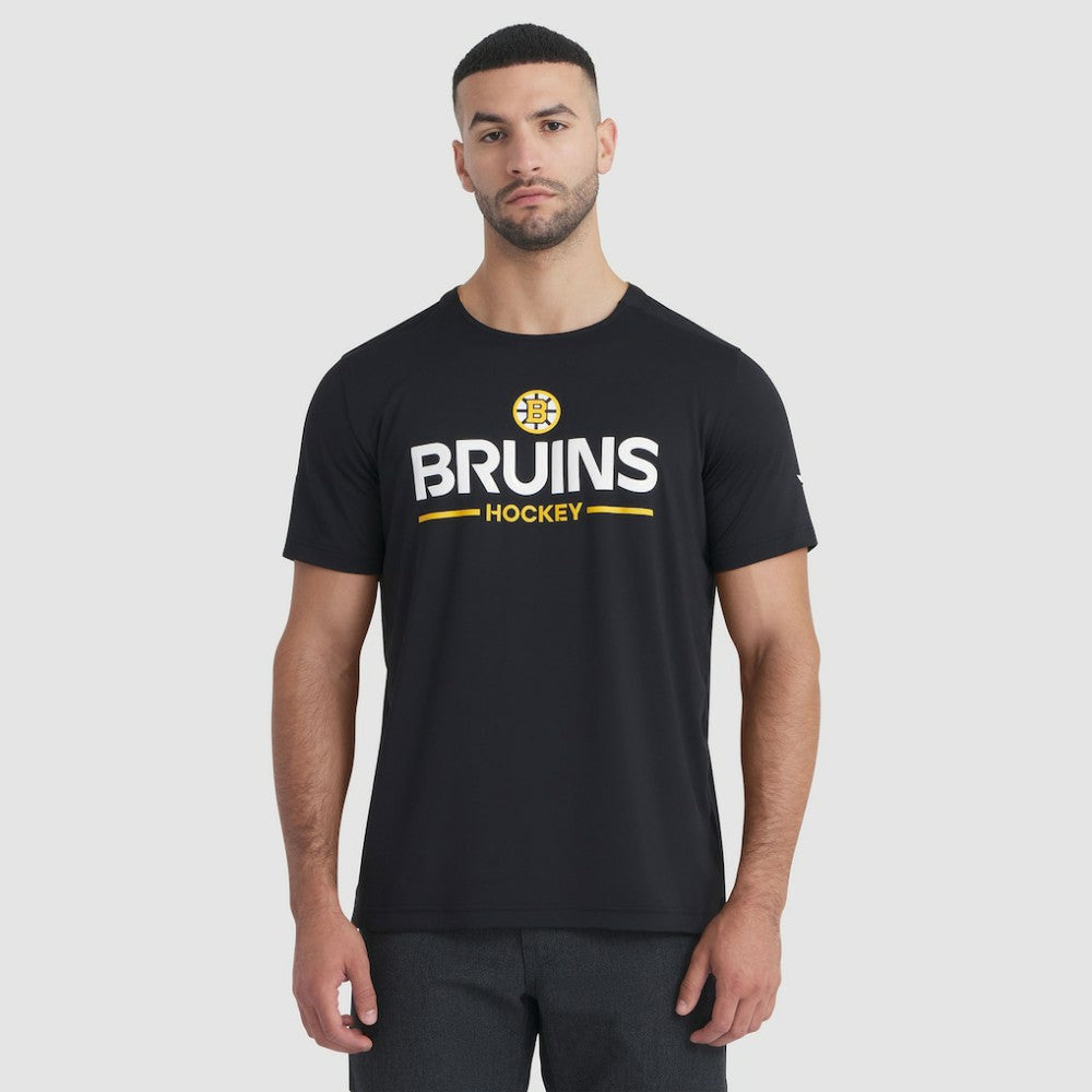 NHL Boston Bruins Fanatics Authentic Pro Rink Tech T-Shirt