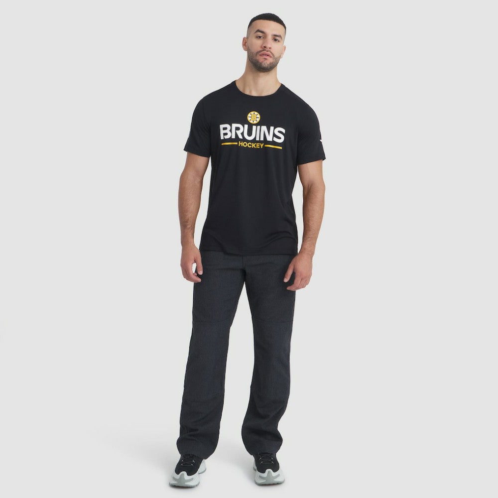 NHL Boston Bruins Fanatics Authentic Pro Rink Tech T-Shirt