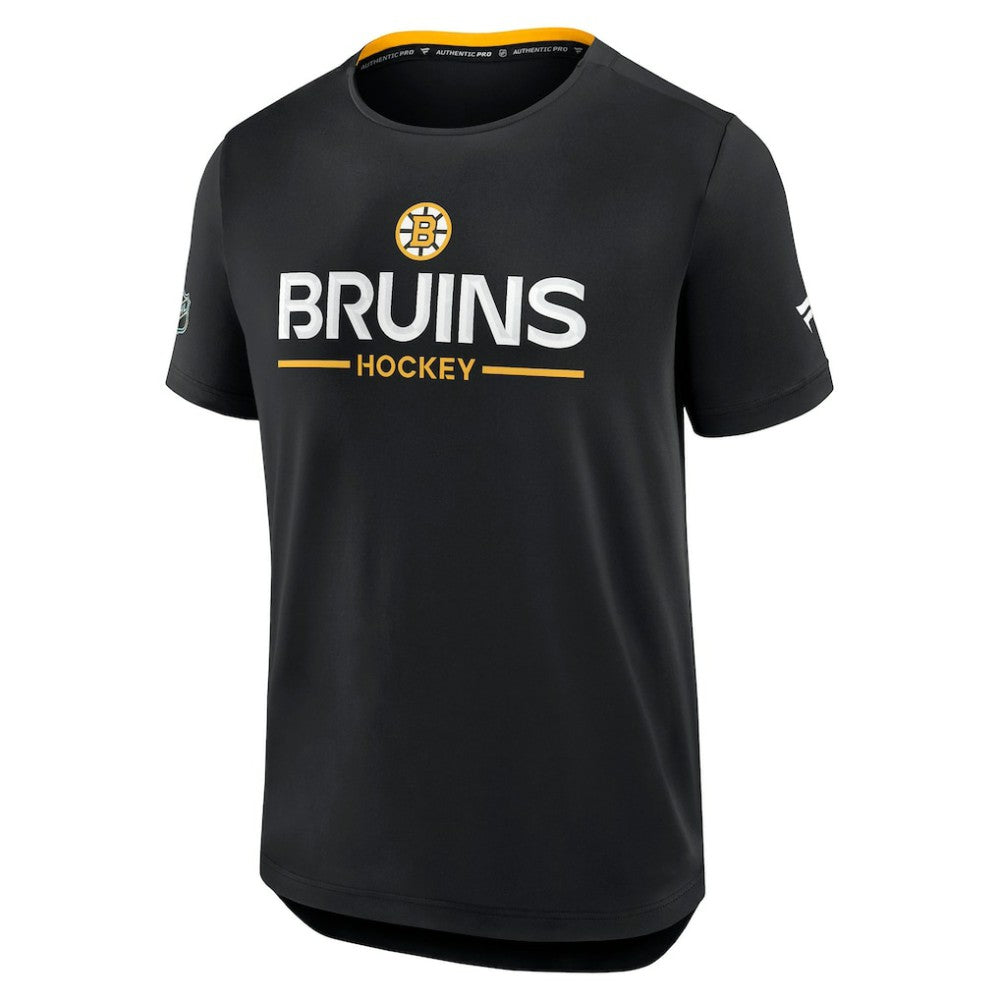 NHL Boston Bruins Fanatics Authentic Pro Rink Tech T-Shirt