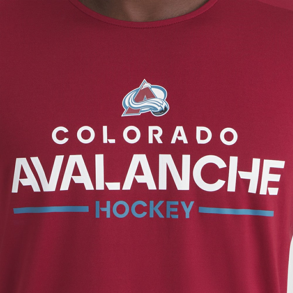 NHL Colorado Avalanche Fanatics Authentic Pro Rink Tech T-Shirt