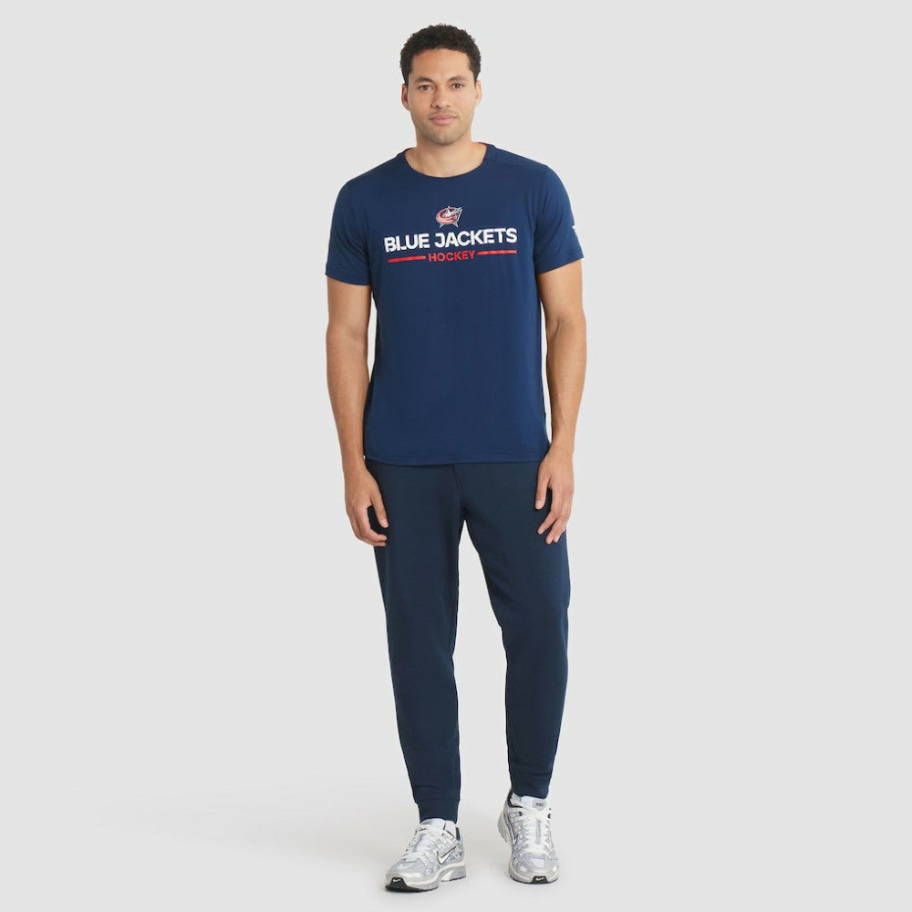 NHL Columbus Blue Jackets Fanatics Authentic Pro Rink Tech T-Shirt