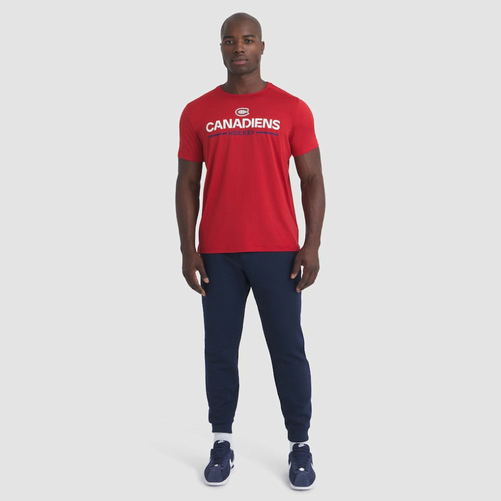 NHL Montreal Canadiens Fanatics Authentic Pro Rink Tech T-Shirt