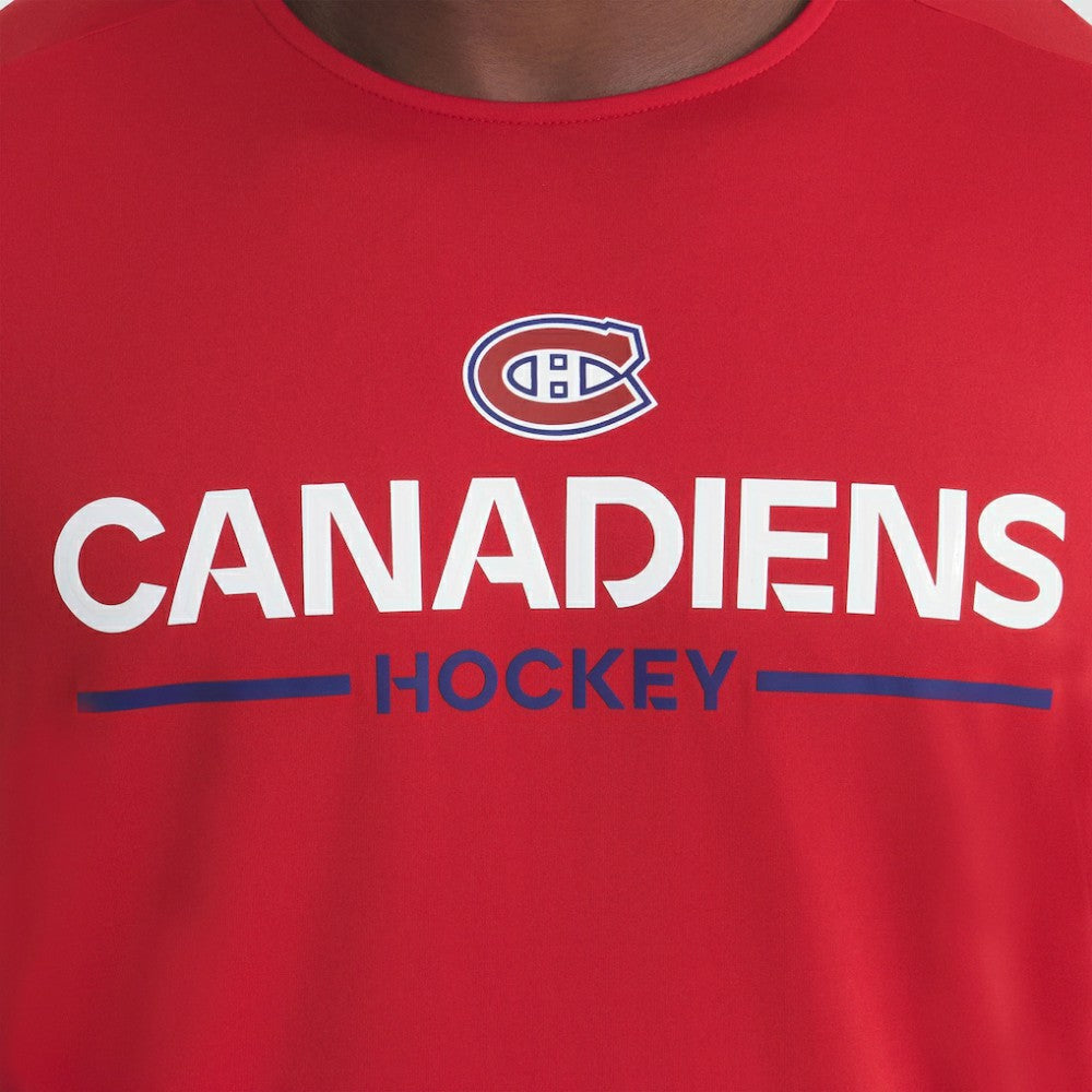 NHL Montreal Canadiens Fanatics Authentic Pro Rink Tech T-Shirt