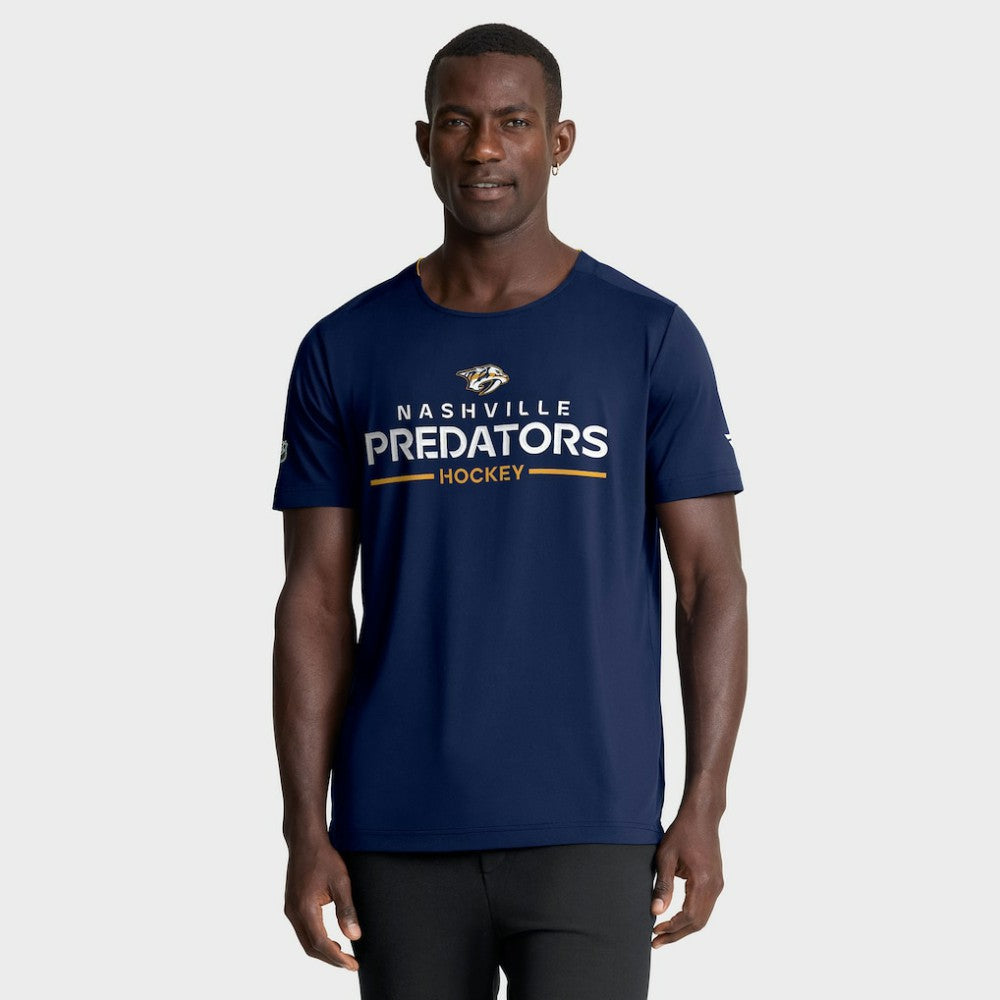NHL Nashville Predators Fanatics Authentic Pro Rink Tech T-Shirt