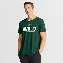 NHL Minnesota Wild Fanatics Authentic Pro Rink Tech T-Shirt