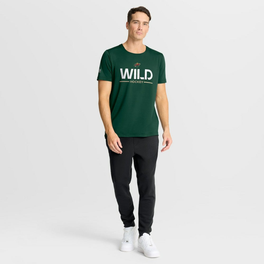 NHL Minnesota Wild Fanatics Authentic Pro Rink Tech T-Shirt