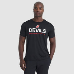 NHL New Jersey Devils Fanatics Authentic Pro Rink Tech T-Shirt