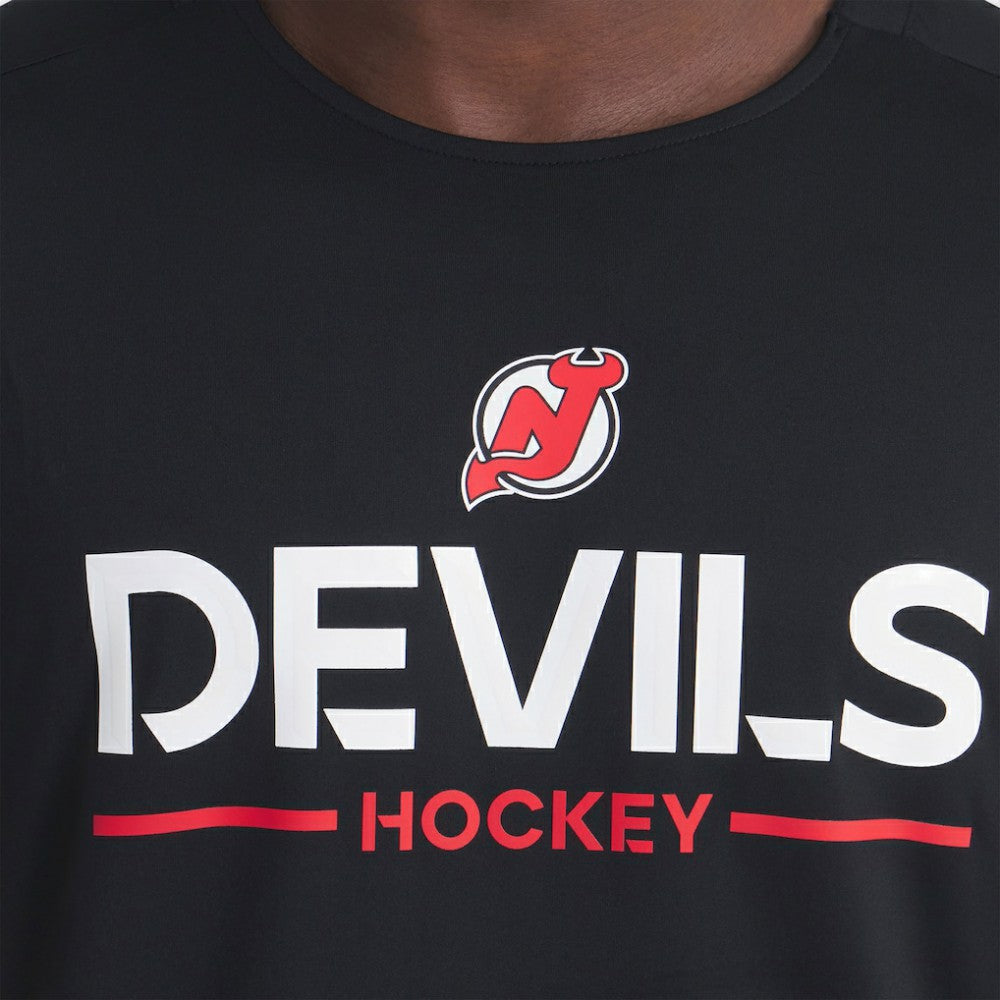 NHL New Jersey Devils Fanatics Authentic Pro Rink Tech T-Shirt