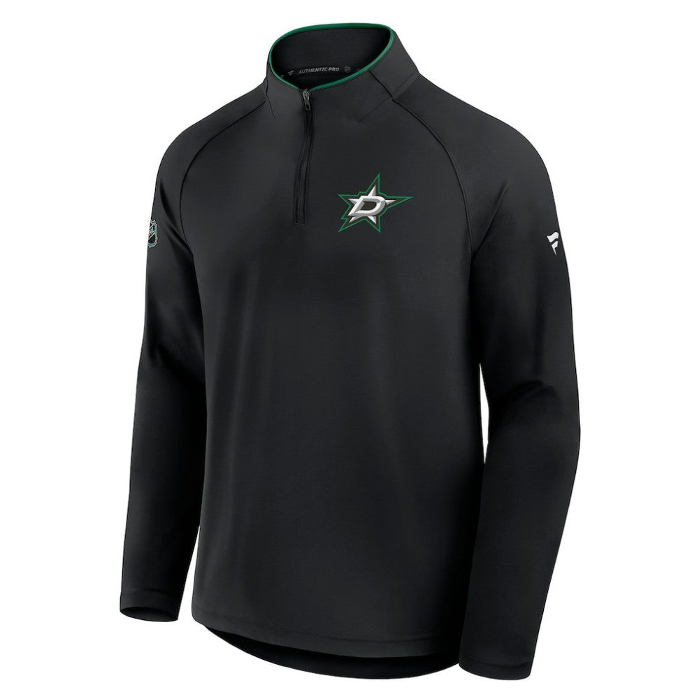 NHL Dallas Stars Fanatics Authentic Pro Rink Training Quarter-Zip Pullover