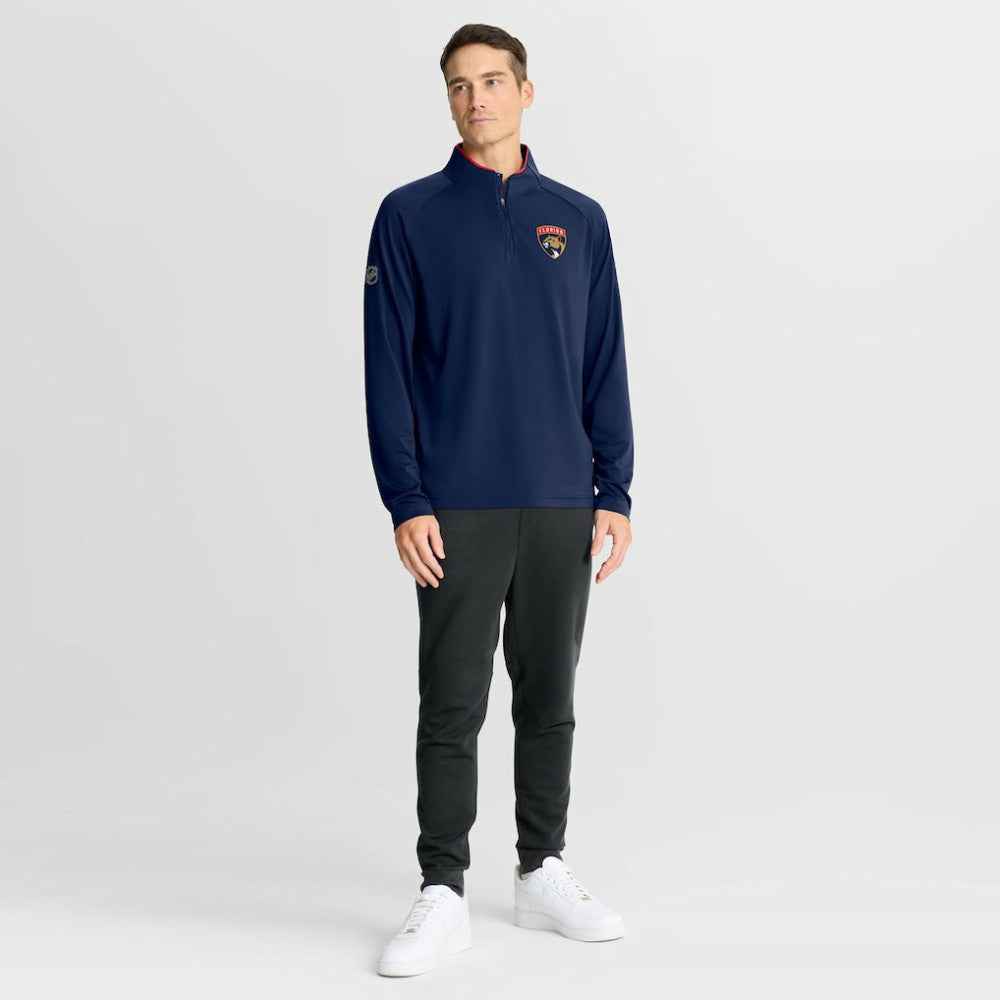 NHL Florida Panthers Fanatics Authentic Pro Rink Training Quarter-Zip Pullover