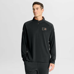 NHL Philadelphia Flyers Fanatics Authentic Pro Rink Training Quarter-Zip Pullover