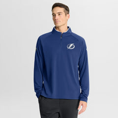 NHL Tampa Bay Lightning Fanatics Authentic Pro Rink Training Quarter-Zip Pullover