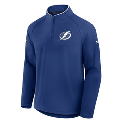 NHL Tampa Bay Lightning Fanatics Authentic Pro Rink Training Quarter-Zip Pullover