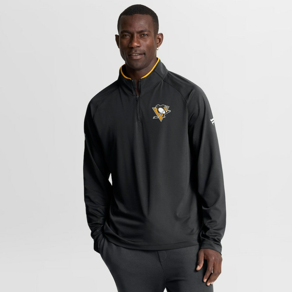 NHL Pittsburgh Penguins Fanatics Authentic Pro Rink Training Quarter-Zip Pullover