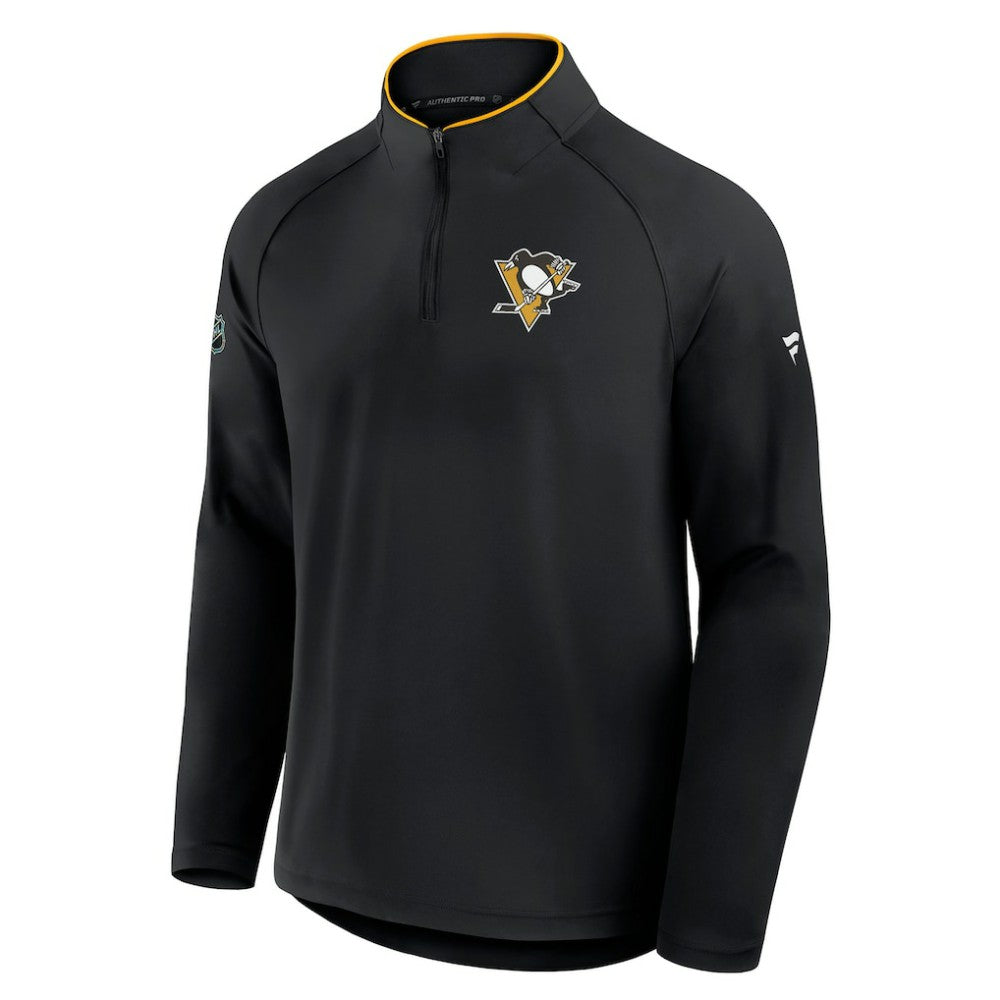 NHL Pittsburgh Penguins Fanatics Authentic Pro Rink Training Quarter-Zip Pullover