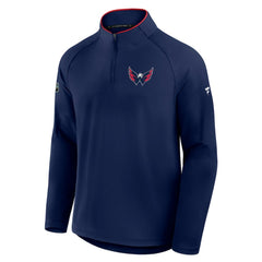 NHL Washington Capitals Fanatics Authentic Pro Rink Training Quarter-Zip Pullover