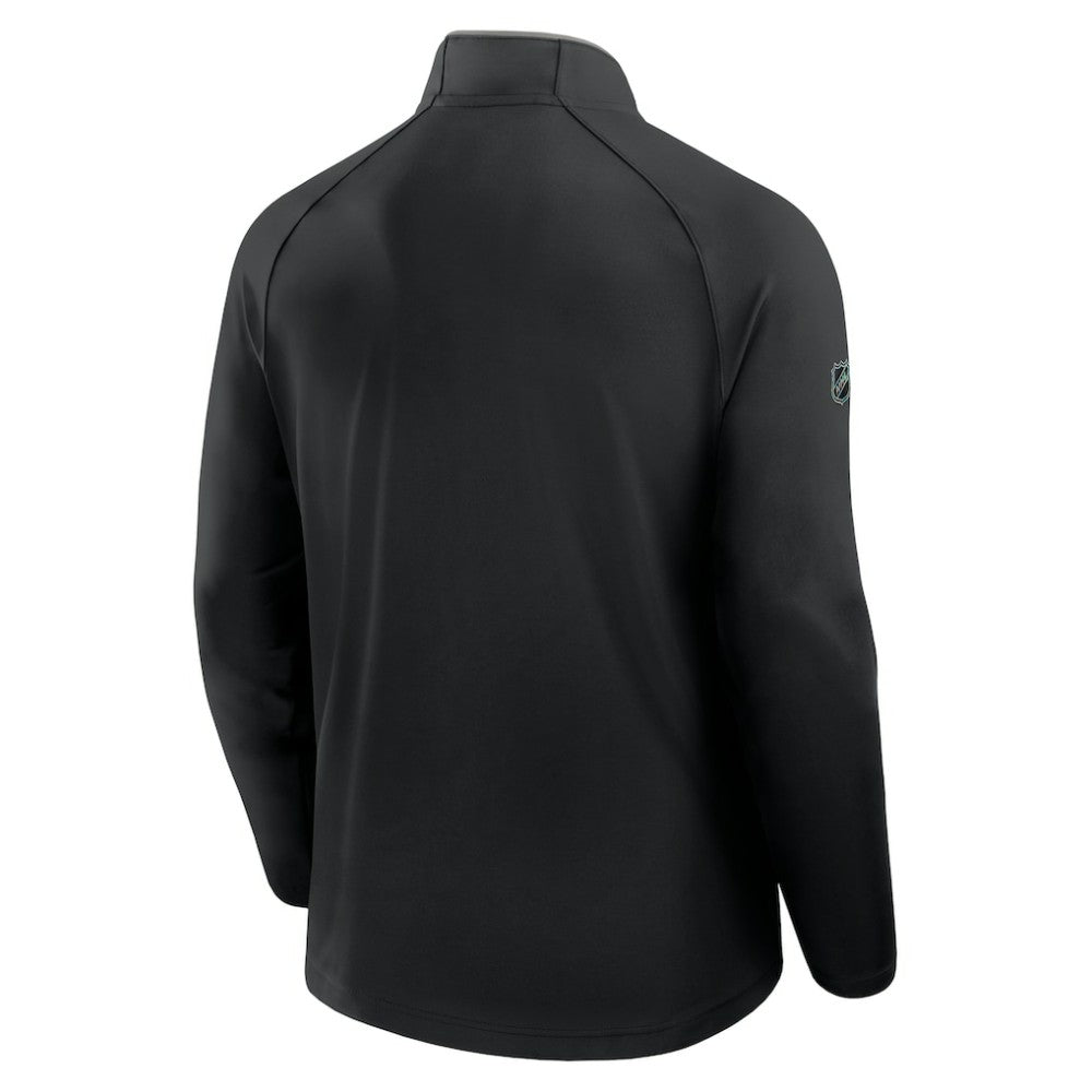 NHL Los Angeles Kings Fanatics Authentic Pro Rink Training Quarter-Zip Pullover