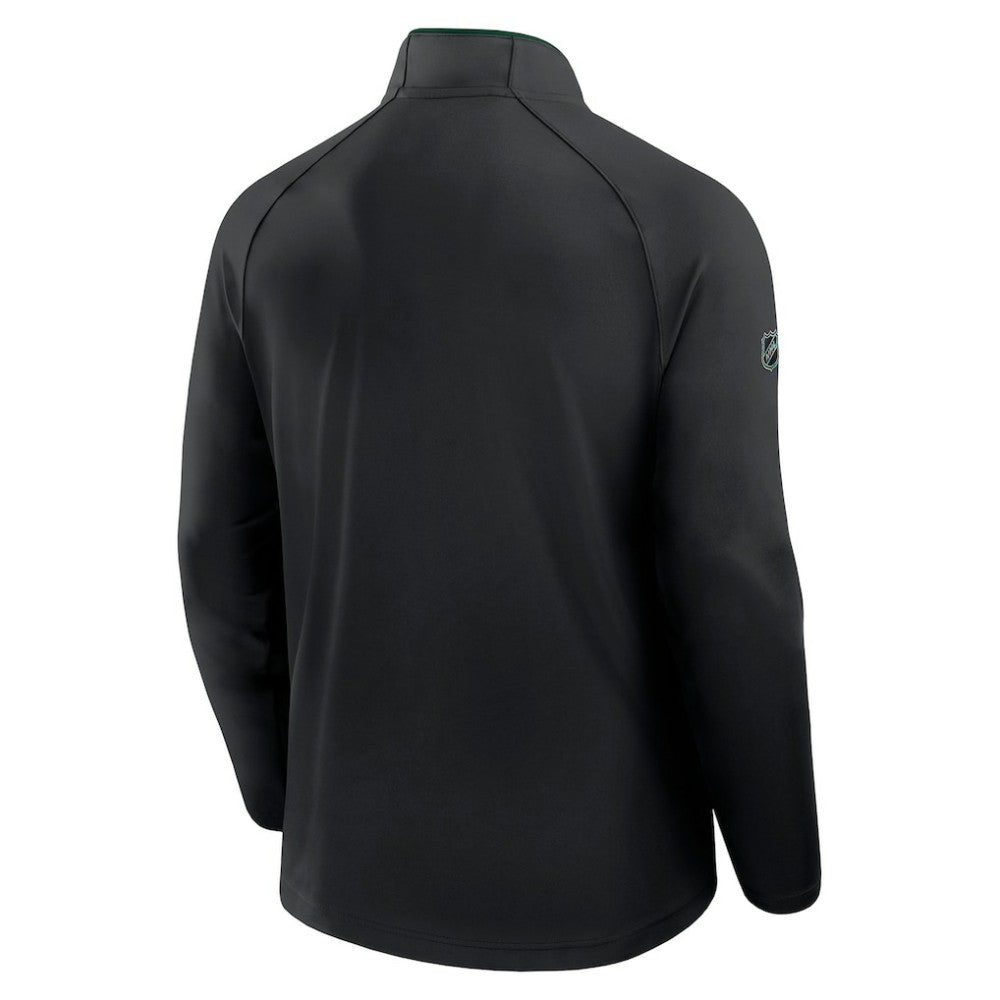 NHL Minnesota Wild Fanatics Authentic Pro Rink Training Quarter-Zip Pullover