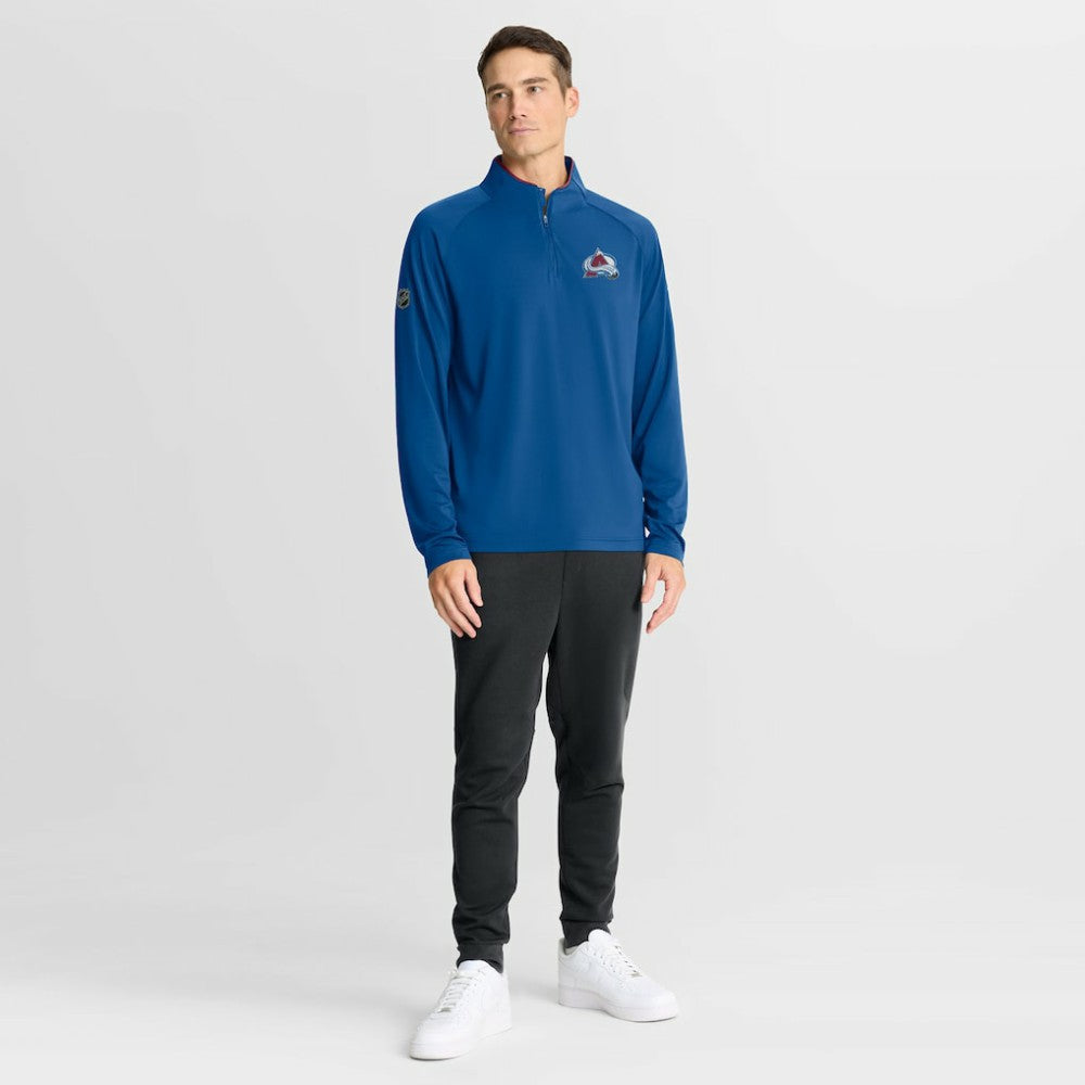 NHL Colorado Avalanche Fanatics Authentic Pro Rink Training Quarter-Zip Pullover