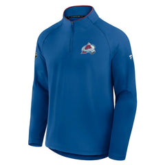NHL Colorado Avalanche Fanatics Authentic Pro Rink Training Quarter-Zip Pullover
