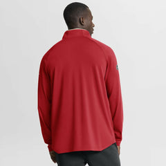 NHL Detroit Red Wings Fanatics Authentic Pro Rink Training Centennial Raglan Quarter-Zip Pullover