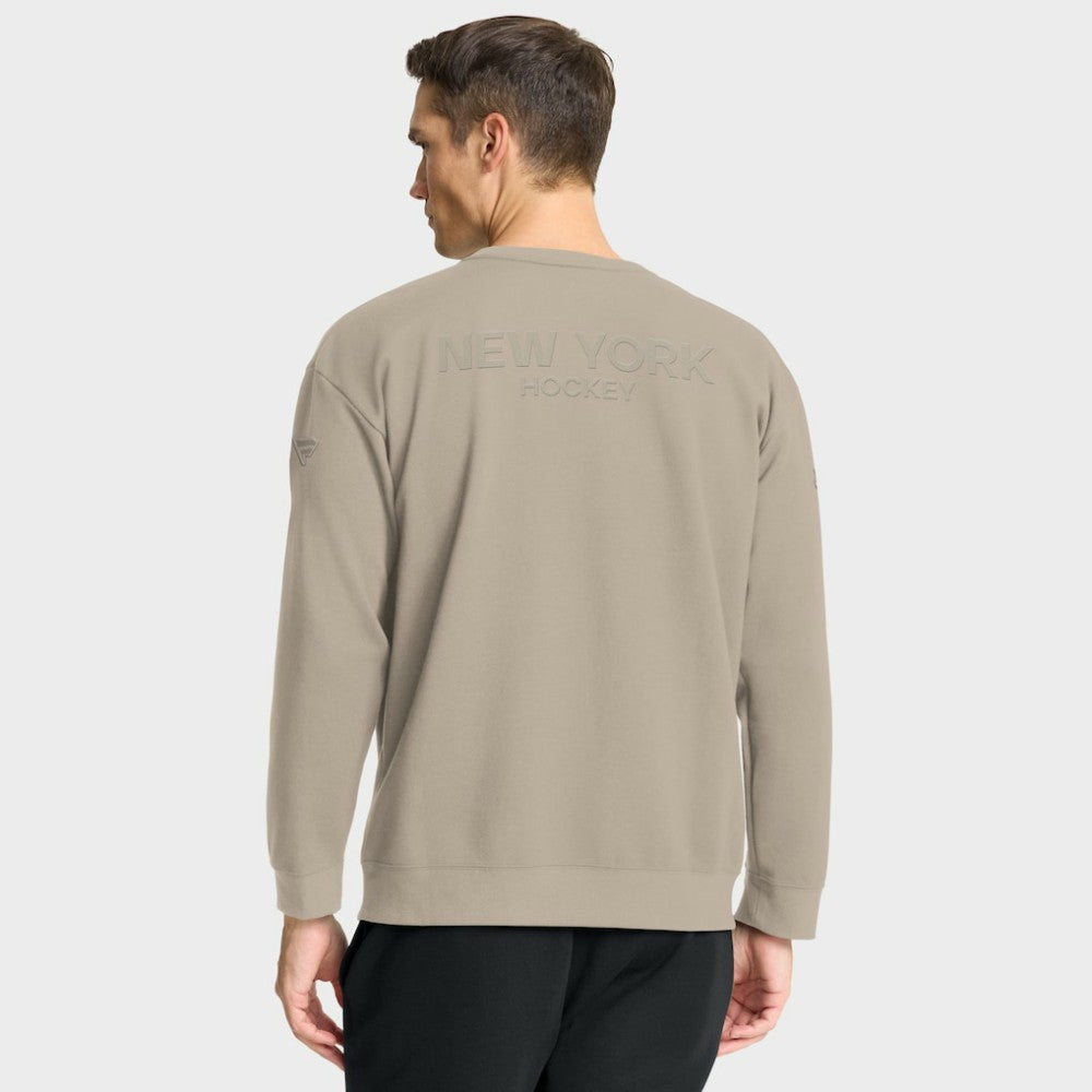 NHL New York Islanders Fanatics Authentic Pro Road Tri-Blend Sweatshirt
