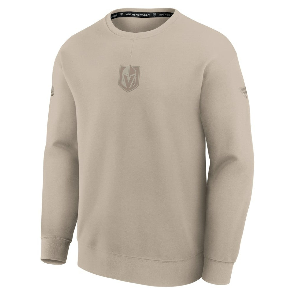 NHL Vegas Golden Knights Fanatics Authentic Pro Road Tri-Blend Sweatshirt