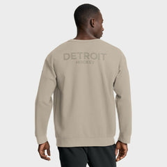 NHL Detroit Red Wings Fanatics Authentic Pro Road Tri-Blend Sweatshirt