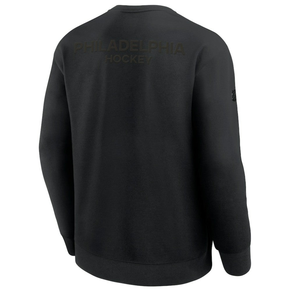 NHL Philadelphia Flyers Fanatics Authentic Pro Road Tri-Blend Sweatshirt