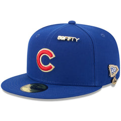 Royal Chicago Cubs New Era 2025 59FIFTY Day 59FIFTY Fitted Hat with Pins
