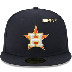Navy Houston Astros New Era 2025 59FIFTY Day 59FIFTY Fitted Hat with Pins