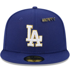 Royal Los Angeles Dodgers New Era 2025 59FIFTY Day 59FIFTY Fitted Hat with Pins