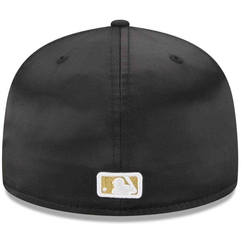 Black Boston Red Sox New Era 2025 59FIFTY Day Gold Leaf 59FIFTY Fitted Hat