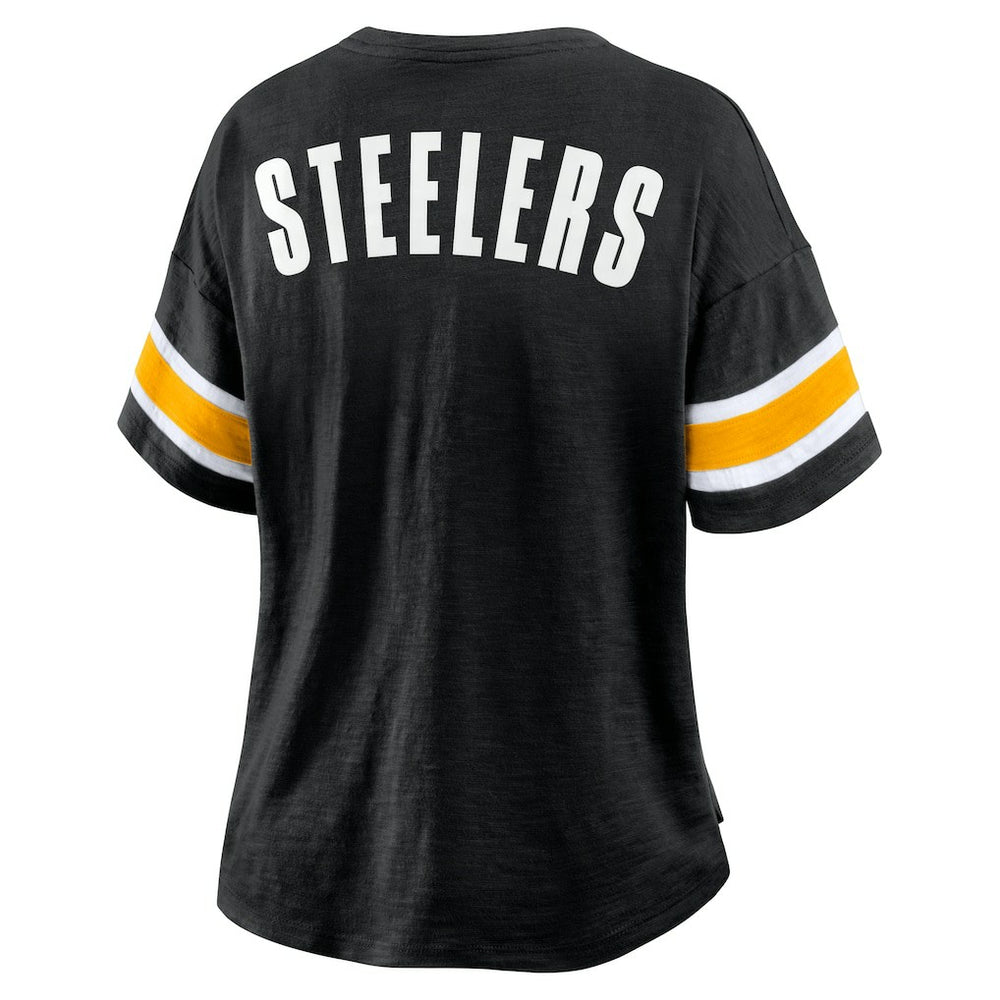 Women's Redzone Curl Route T-Shirt - Pittsburgh Steelers T-shirts