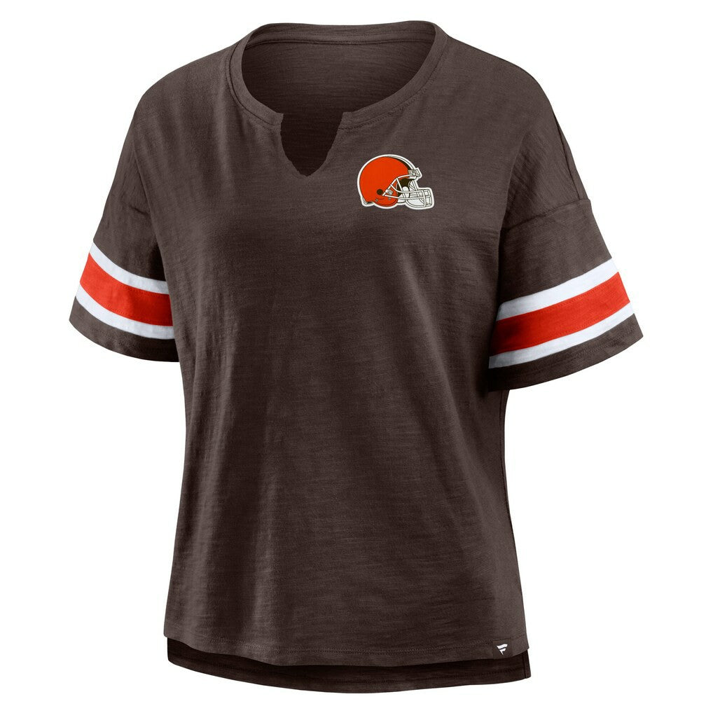 Women's Redzone Curl Route T-Shirt - Cleveland Browns T-shirts