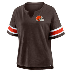 Women's Redzone Curl Route T-Shirt - Cleveland Browns T-shirts