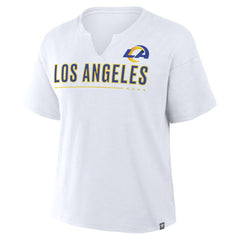 Women's Redzone Slub Boxy T-Shirt - Los Angeles Rams T-shirts